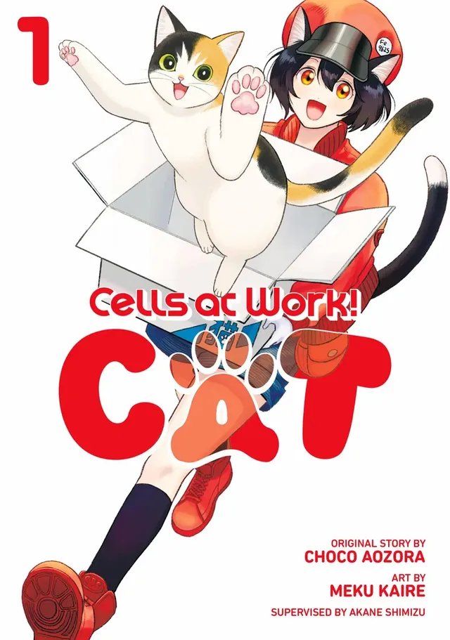 Cover of Cells at Work! Cat, Volume 1