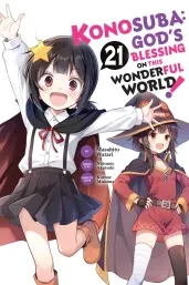 Cover of Konosuba: God's Blessing on This Wonderful World!, Vol. 21 (manga)