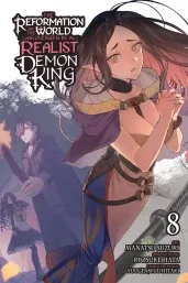 Cover of The Reformation of the World as Overseen by a Realist Demon King, Vol. 8 (manga)