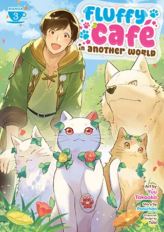 Cover of Fluffy Café in Another World (Manga) Vol. 3
