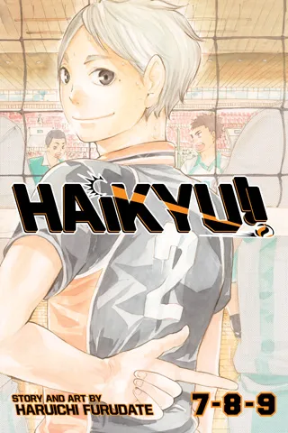 Cover of Haikyu!! (3-in-1 Edition), Vol. 3