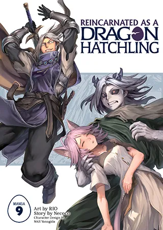Cover of Reincarnated as a Dragon Hatchling (Manga) Vol. 9