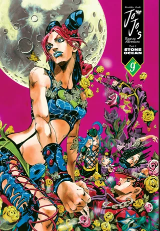 Cover of JoJo’s Bizarre Adventure: Part 6--Stone Ocean, Vol. 9