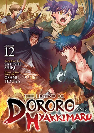 Cover of The Legend of Dororo and Hyakkimaru Vol. 12