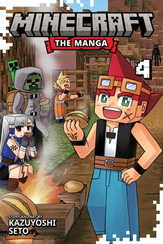 Cover of Minecraft: The Manga, Vol. 4