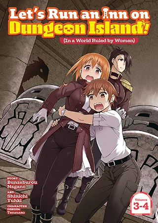 Cover of Let’s Run an Inn on Dungeon Island! (In a World Ruled by Women) (Omnibus) Vol. 3-4