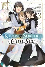 Cover of Kunon the Sorcerer Can See, Vol. 3 (manga)