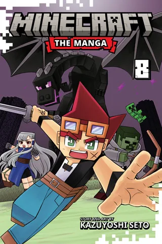 Cover of Minecraft: The Manga, Vol. 8