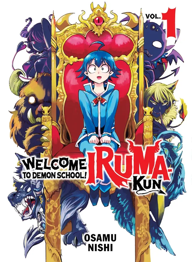 Cover of Welcome to Demon School! Iruma-kun Volume 1