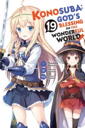 Cover of Konosuba: God's Blessing on This Wonderful World!, Vol. 19 (manga)