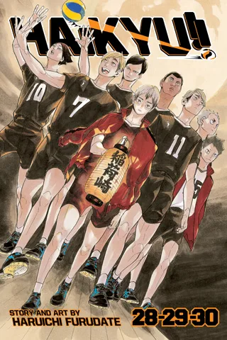 Cover of Haikyu!! (3-in-1 Edition), Vol. 10
