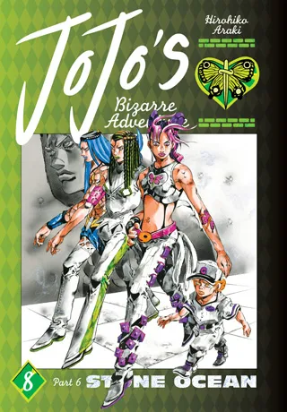 Cover of JoJo’s Bizarre Adventure: Part 6--Stone Ocean, Vol. 8