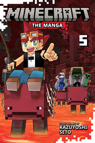 Cover of Minecraft: The Manga, Vol. 5