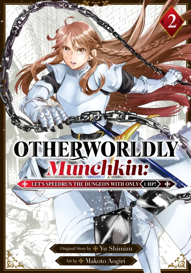 Cover of Otherworldly Munchkin: Let's Speedrun the Dungeon with Only 1 HP! Volume 2