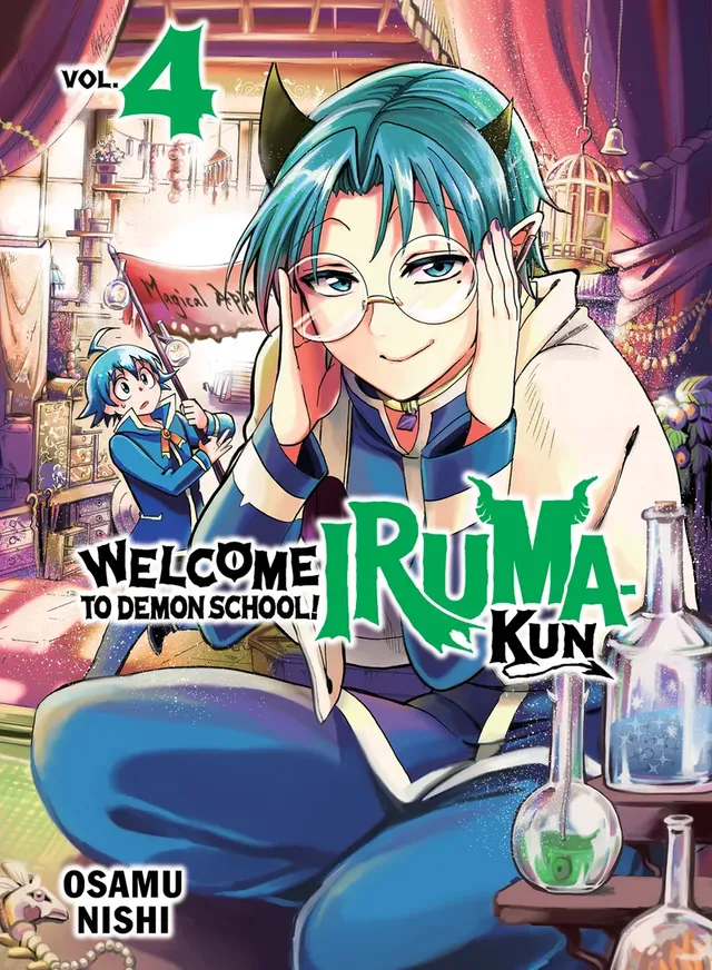 Cover of Welcome to Demon School! Iruma-kun Volume 4