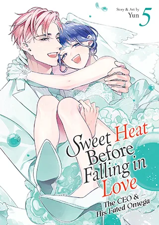 Cover of Sweet Heat Before Falling in Love: The CEO and His Fated Omega Vol. 5