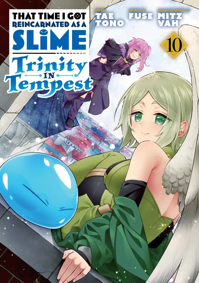 Cover of That Time I Got Reincarnated as a Slime: Trinity in Tempest Volume 10