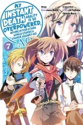 Cover of My Instant Death Ability Is So Overpowered, No One in This Other World Stands a Chance Against Me! —AO—, Vol. 7 (manga)