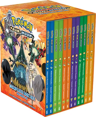 Cover of Pokémon: Sun & Moon Complete Manga Box Set