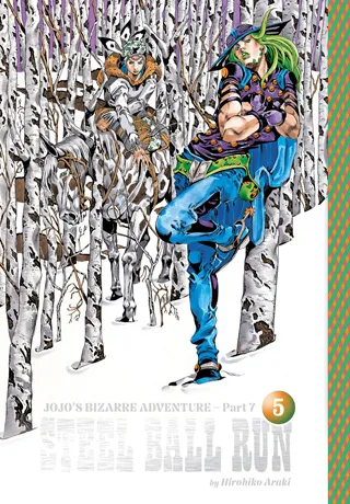 Cover of JoJo’s Bizarre Adventure: Part 7--Steel Ball Run, Vol. 5