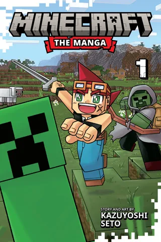 Cover of Minecraft: The Manga, Vol. 1